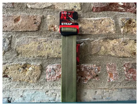 D'Addario Auto Lock Guitar Strap Moss Green