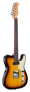 Stagg SET-CST BS Electric Guitar "T" Series, Brown Sunburst High Gloss