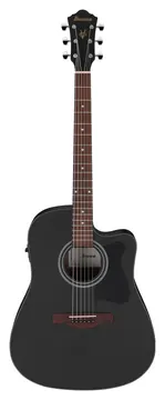 Ibanez V44CE-WK Gealtertes Schwarz Offenporig