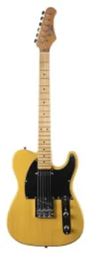 Eko TL-401 Butterscotch Chitarra Elettrica Stile Tele 2 Single Coil
