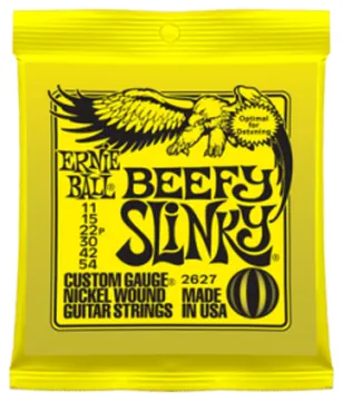 Ernie Ball Beefy Slinky Electric Guitar Strings 11-54