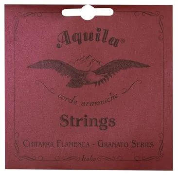 Aquila 135C Flamenco Granato Guitar Set
