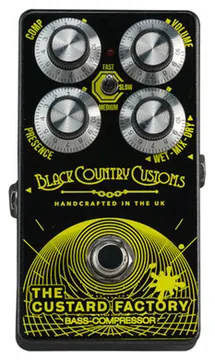 Black Country Customs by Laney The Custard Factory Bass Compressor Pedal