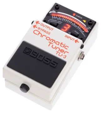 Boss TU-3 CHROMATIC TUNER Afinador em Pedal mais vendido do Mundo