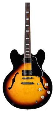 Epiphone Inspired by Gibson Custom 1962 ES335 Reissue Vintage Burst