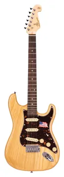SX Stratocaster SX SSTASHR NA Natural Swamp Ash