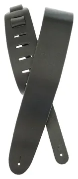 D_Addario D'addario 25BL00 Sangle Guitare EN Cuir Noire