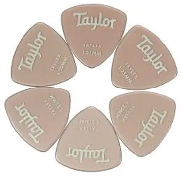 Blister plettri Taylor 70716 Premium taylex 346 6pz smoke grey 1.25mm