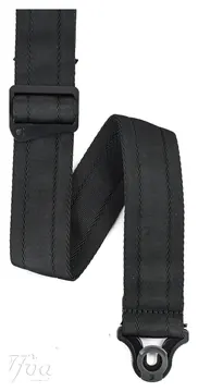 D'Addario D’Addario Auto Lock Guitar Strap Black
