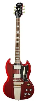 Epiphone Sg Standard 61 Maestro Vibrola Vintage Cherry Chitarra Elettrica