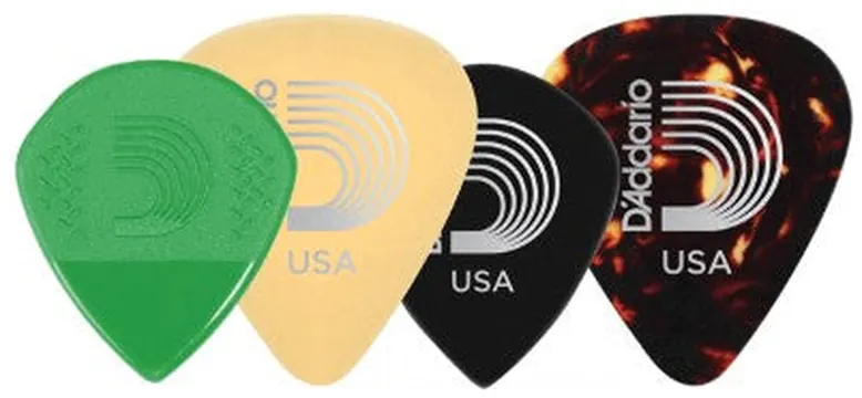 D'Addario 1XVP6-5 Pack 7 Plettri assortiti per Chitarra Heavy