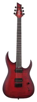 Schecter Sunset 6 Extreme Scarlet Burst