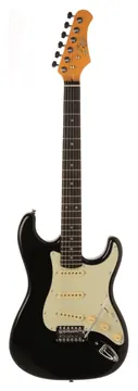 EKO Guitars - S-300V Vintage Black Chitarra elettrica