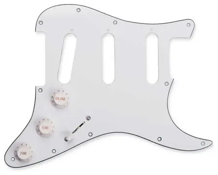 Seymour Duncan Pickgrd Assy,byop, Wht