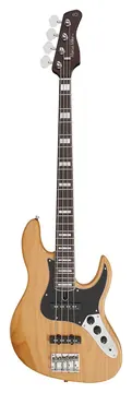 Sire Marcus Miller V5.24 A4/NT 24 Frets Naturel Elektrische Basgitaar