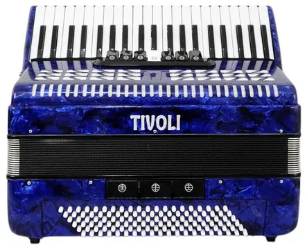 Tivoli Acordeon 41 Teclas 120 Baixos Azul - Tivoli