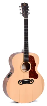 Sigma GJME Grand Jumbo Elektro-Akustik-Gitarre, natur