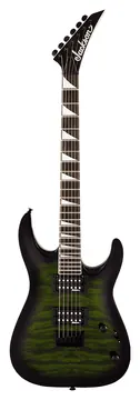 Jackson JS32Q Dinky Arch Top DKA - Transparent Green Burst