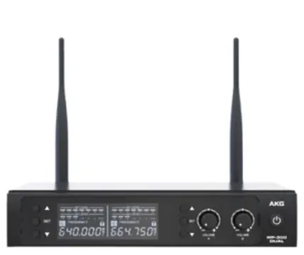 AKG Microfone Sem Fio WP300 Dual Duplo
