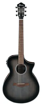 Ibanez AEWC11-TCB Transparent Charcoal Burst