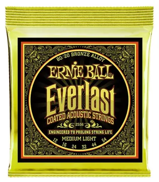 Ernie Ball Everlast Coated Acoustic Set 12-54