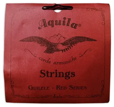 Jogo de Cordas Aquila 153C Red Series para Guitalele em Mi como Guitarra Clássica
