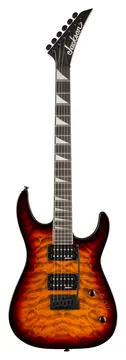 Jackson JS Series Dinky JS20 DKQ 2PT, Transparent Tobacco Burst Electric Guitar