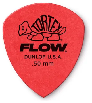 Dunlop Tortex Flow Standard 558R .50 – Pack de 6 Palhetas