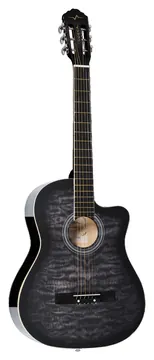 Vogga Folk Cinza VCA228NC GR Cutaway Envernizado 6 Cordas