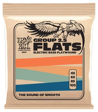 Ernie Ball 2805 E-Bass Saitensatz Flat