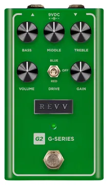 Revv Amplification G2 V2 Green Channel Overdrive Pedal