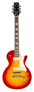 Heritage Standard Collection H-150 P90 Electric Guitar with Case, Vintage Cherry Sunburst