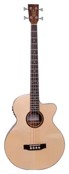 Rozini Baixolão Rozini RBX920 AT N LP Premium Fishman Presys 4 Cordas