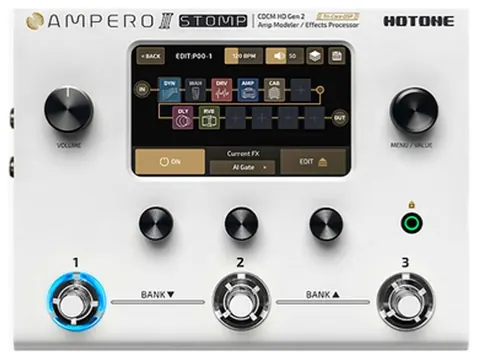 Hotone Ampero II Stomp Effektgerät