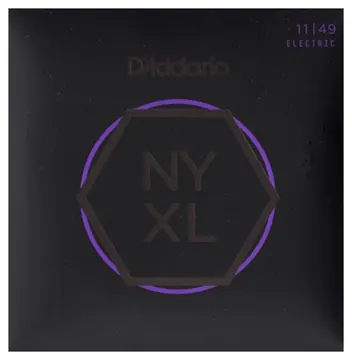 D'Addario NYXL1149 Nickel Wound Medium Electric Strings (.011-.049)