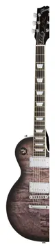 Gibson Mark Morton Les Paul Modern Quilt - Translucent Ebony Burst Satin