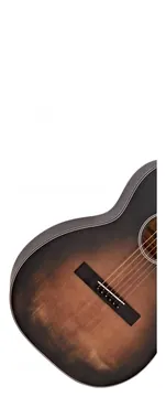Aria-131DP Delta Player Parlour Acoustic Guitar Muddy Brown