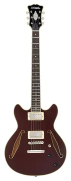 D'Angelico Excel Mini DC Tour Solid Wine