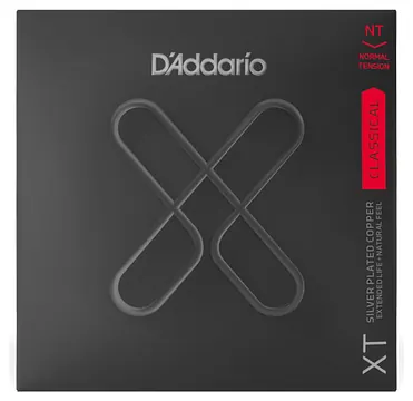 D'Addario XTC45 - XT Classical Silver Plated Copper, Normal Tension