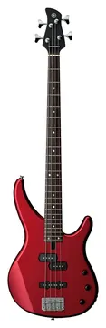 Yamaha Contrabaixo Yamaha TRBX174 RM Red Metallic 4 Cordas Black Passivo