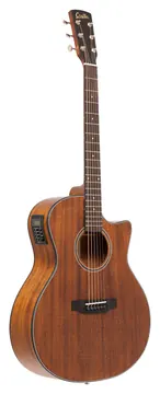 Crafter Grand Auditorium Electro Acoustic Guitar, Solid African Mahogany LITE G15CE