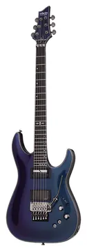 Schecter C-1 Hellraiser Fr Sustainiac Ultraviolet