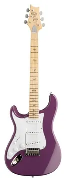 PRS para Zurdos PRS SE Silver Sky Maple LH Summit Purple con Funda