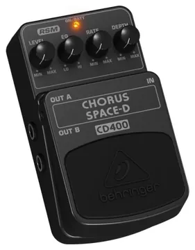 Behringer CD400 Chorus SPACE-D Real Sound Modeling Pedale Effetto Chitarra Elettrica