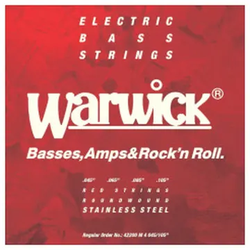 Warwick Red Label 45-105 Per Basso IV Corde