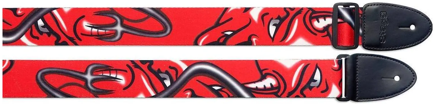 Stagg STE Red Devil Gitarrengurt