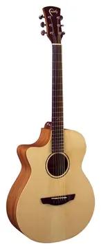 Faith FKVL Naked Venus Acoustic Guitar Lefthanded W/ Gigbag