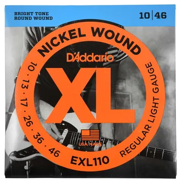 D'Addario EXL110 - XL Electric Nickel Wound | 010-046