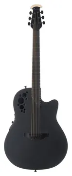 Ovation Elite Tx Super Shallow Black Textured 1868TX-5-G