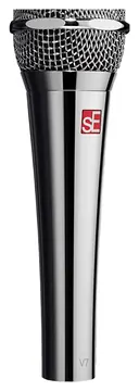 sE electronics V7 Chrome Edition Dynamisches Gesangsmikrofon (Niere)